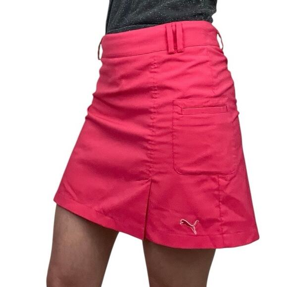 Puma Sport Lifestyle Pink USP Dry Active Mini Skirt - Picture 3 of 9